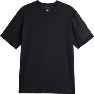 Yohji Yamamoto Black Crew Neck T-Shirt
