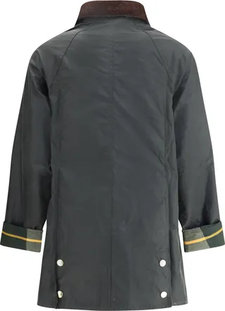 Barbour Womens Modern Beadnell Wax Sage-Ancient Cotton Jacket Sage/ancient