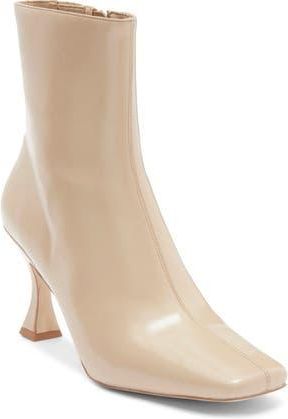 Jeffrey Campbell Chekmat Square Toe Bootie in Beige at Nordstrom Rack, Size 8.5