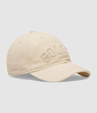 Golden Goose Casquette Journey Baseball Ecru