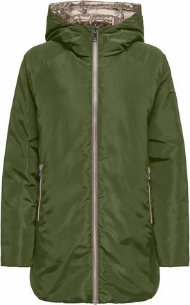 Only Omkeerbare parka met kap
