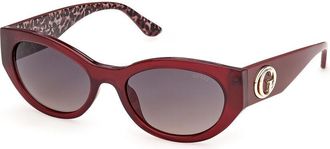 Guess GU00362 69B Womens Sunglasses Red Size 54