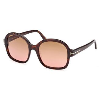 Tom Ford FT1034 52F Dark Havana/Brown to Peach Gradient