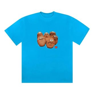 Travis Scott Cactus Jack x McDonalds Squad T-Shirt II Sapphire CJMD-SS29