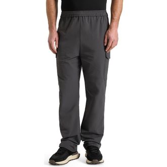 Mani&egrave;re De Voir Rayan Technical Cargo Trousers in Grey at Nordstrom, Size Medium