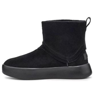 UGG (WMNS) UGG Classic Boom Boot Fleece Lined Black 1104613-BLK
