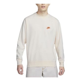 Nike Sportswear French Terry Crewneck Sweatshirt Biege FN8515-110
