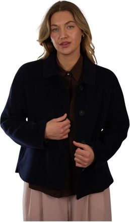 Mabrun Jassen, Dames, Blauw, L, Wol, Jassen