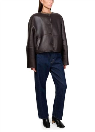 SOEUR Fabio Jacket In Brown
