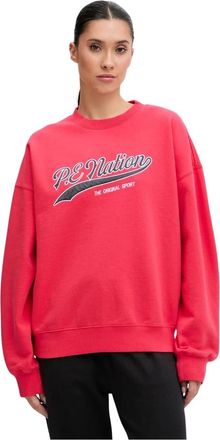 P.E Nation Formation Sweatshirt - Dames - Sweatshirts - Roze - M - Katoen - Hoodies & sweatvesten