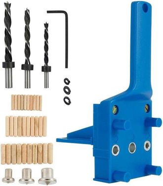 OEM Juego De Plantillas De Fijaci&oacute;n Rectangulares Para Espigas De Madera De 6/8/10 Mm Con Gu&iacute;a De Perforaci&oacute;n Para Uniones De Precisi&oacute;n