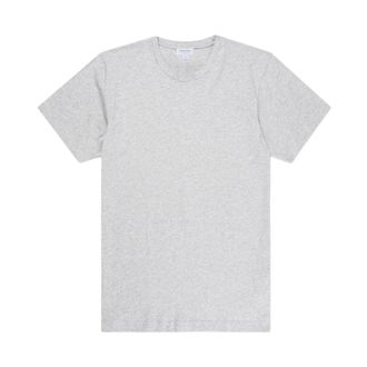 Sunspel Riviera Tee - - Tops - Uomo - Grigio - 2XL