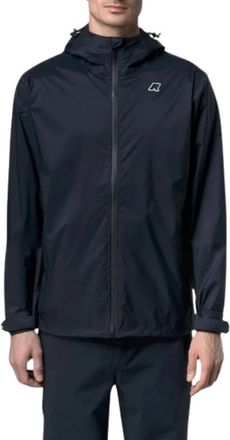 K-Way Blouson - Heren - Regenjassen - Blauw - S - Jassen