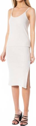 Maven West Scoopneck Tank Top In Pebble