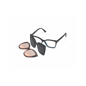 Tom Ford Dames, Accessoires, Zwart, Maat: 53 MM Zijde