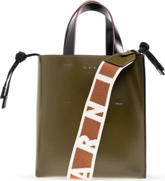 Marni Handtas - Dames - Schoudertassen - Bruin - ONE Size - Katoen - Tassen