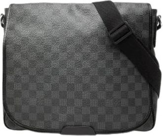 Louis Vuitton Pre-owned Cross Body Bags, female, Black, Size: ONE SIZE Pre-owned Daniel MM