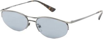 Emporio Armani Gafas de sol ovaladas - Accessories - Hombre - Gris - ONE SIZE