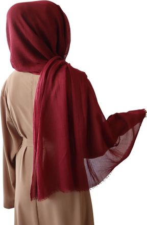 Generic New Ultra-Light Breathable Super Soft Cotton Hijab - For Occasional & Every Day Wear Extremely Easy to Style & Ideal for All Seasons