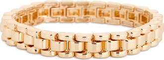 Leith Stretch Watchband Bracelet in Gold at Nordstrom Rack
