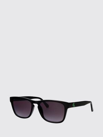 Calvin Klein Jeans Aviator Sunglasses in Acetate with Coloured Lenses