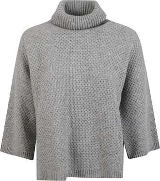 Fabiana Filippi Maglione a collo alto - Grigio
