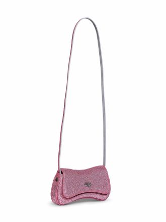 Diesel Womens Crossbody Bag Play Pink Polyester Shoulder