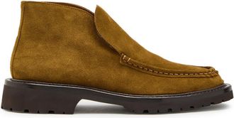 Legres Suede Loafers - Tan - 37 (IT37/ UK4)