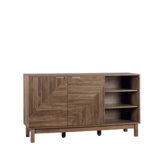 Klast Aparador efecto madera nogal 140 cm x 77 cm