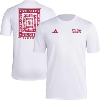 adidas Mens adidas White St. Louis City SC Local Wrap T-Shirt at Nordstrom, Size Small