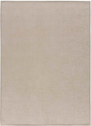 Atticgo Alfombra lavable liso beige 160x230 cm