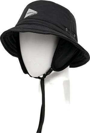 Gramicci x And Wander padded bucket hat - unisex - Nylon - One Size - Black