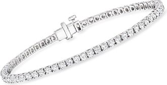 Ross-Simons 3.00- Lab-Grown Diamond Tennis Bracelet in Sterling Silver