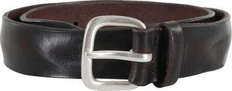 Orciani Cintura Bull Soft - Heren - Riemen - Bruin - 90 CM - Leer - Accessoires