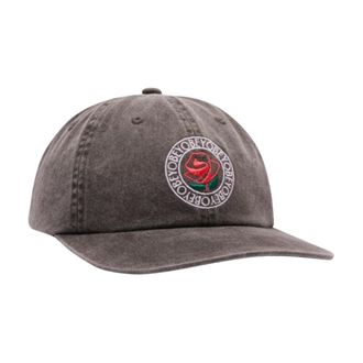 Obey Caps, male, Gray, Size: ONE SIZE Pigment Studio 6 Panel Snapback