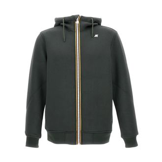 K-Way Light Scuba Jacket - Heren - Vesten met rits - Groen - M - Hoodies & sweatvesten