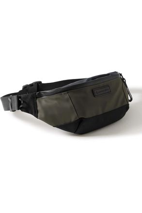 Master Piece Slick Rubberised Shell and CORDURA Ballistic Nylon Belt Bag