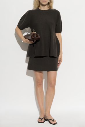 Lisa Yang Cashmere Skirt Clare, Womens, Green