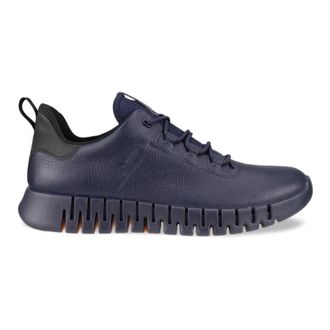 Ecco Ecco Gruuv GTX Full Grain Leather Mens Running Trainers - Night Sky - Size:UK 10.5-11