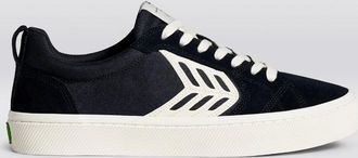 Cariuma Mens Cariuma Catiba PRO Sneakers Black Suede Comfort Casual Shoes HAWK813
