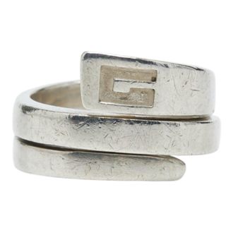 Gucci Silver Silver 925 Band Ring (Pre-Owned)