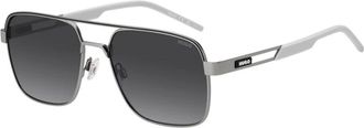 HUGO BOSS HG 1384/S Zonnebril - Heren - Accessoires - Grijs - Maat: 57 MM