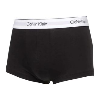Calvin Klein Ondergoed, Heren, Zwart, L, Katoen, Icon Cotton Stretch Low Rise Trunk 5-Pack