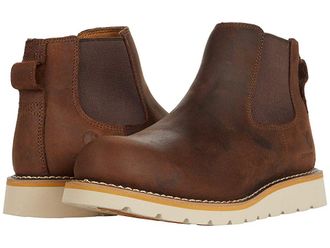 Carhartt Work in Progress Wedge 5 Chelsea Pull-On Boot Soft Toe Mens Shoes Dark Bison Oil Tanned : 10 D - Medium, Leather