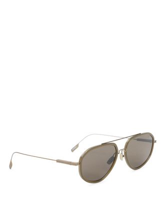 Ermenegildo Zegna Metal Sunglasses
