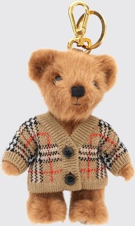 Burberry Thomas Bear Vintage Check Cashmere and Wool Keychain