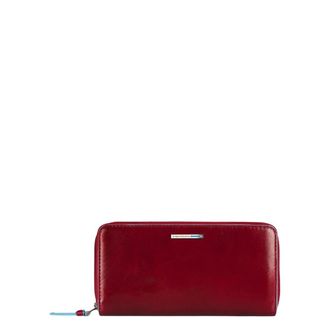 Piquadro Wallets & Cardholders, female, Red, Size: ONE SIZE Three-Gusset Zip Wallet