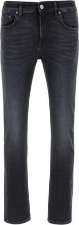 Pantaloni Torino Uomo, Jeans, Nero, W40, new