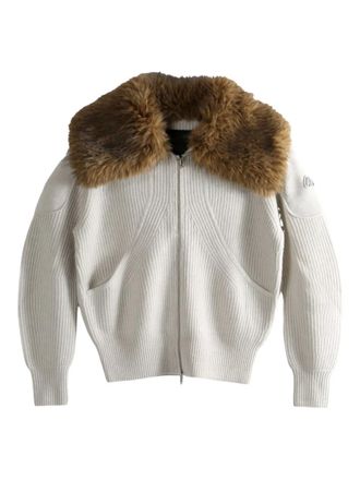 Moose Knuckles Maglione con zip - Toni neutri