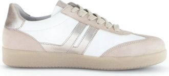 Gabor Moderne damessneaker voor dagelijks comfort - Dames - Sneakers - Wit - 37 1/2 EU - Schoenen